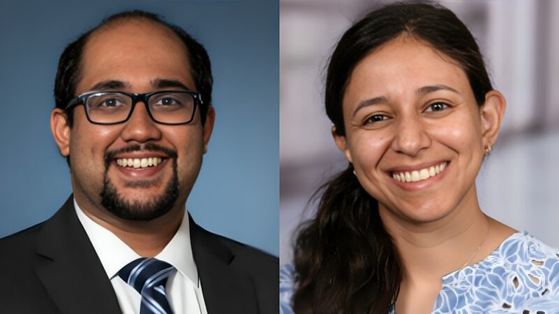 Sonia Godbole and Ankur Sheel are 2025-2026 OHU Hematology and Medical Oncology Chief Fellows