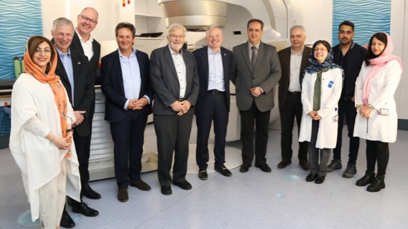 Hadieh Eslampanah: Honored to host board members of the Espandar Civil Industries on World Health Day at MAHAK Hospital