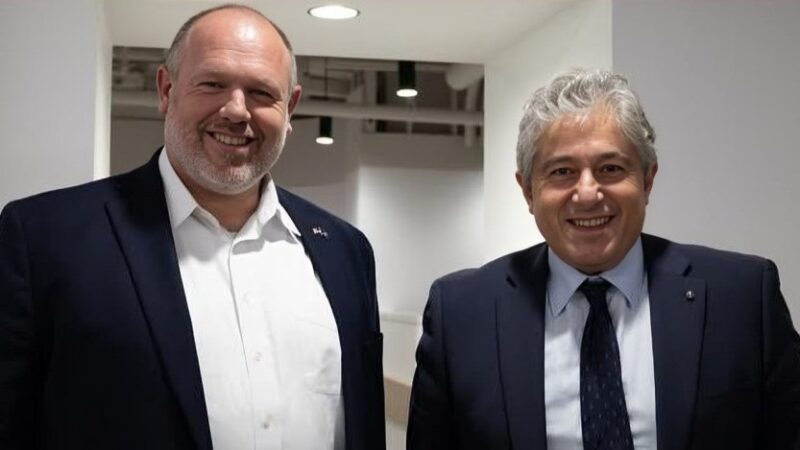 Antonio Giordano: Rep. Jesse Topper visited Sbarro Health Research Organization Genetic Research Laboratory