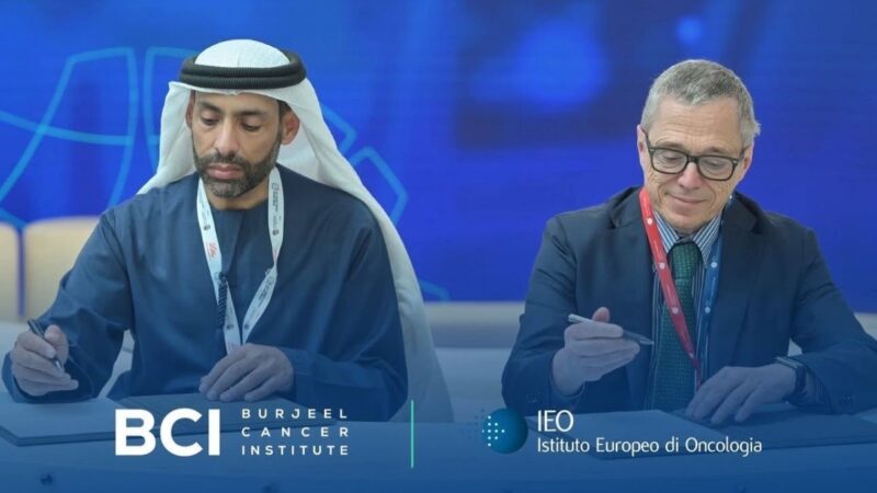 Humaid Al-Shamsi: Burjeel Cancer Institute signed an MoU with the European Institute of Oncology