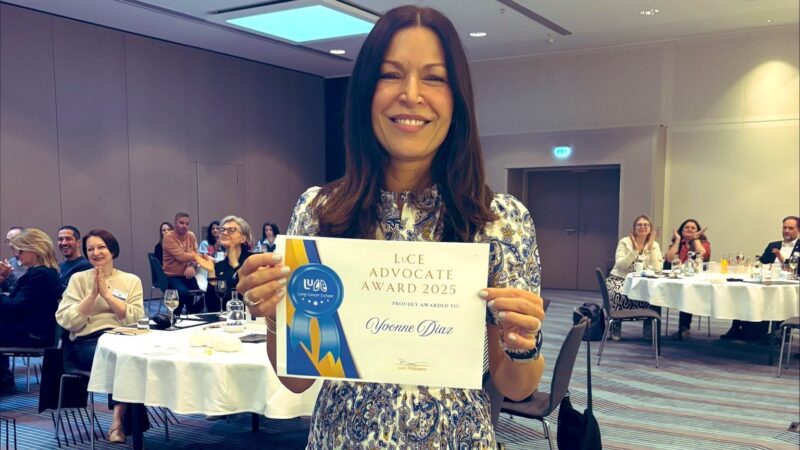 Yvonne Diaz: Grateful for the 2025 LuCE Patient Advocate Award