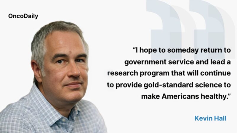 Kevin Hall retires from the National Institutes of Health