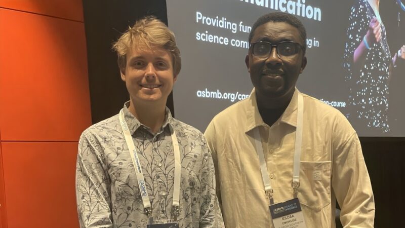 Esosa Omoregie: Day 2 at ASBMB 2025 – Insights, networking, and career growth