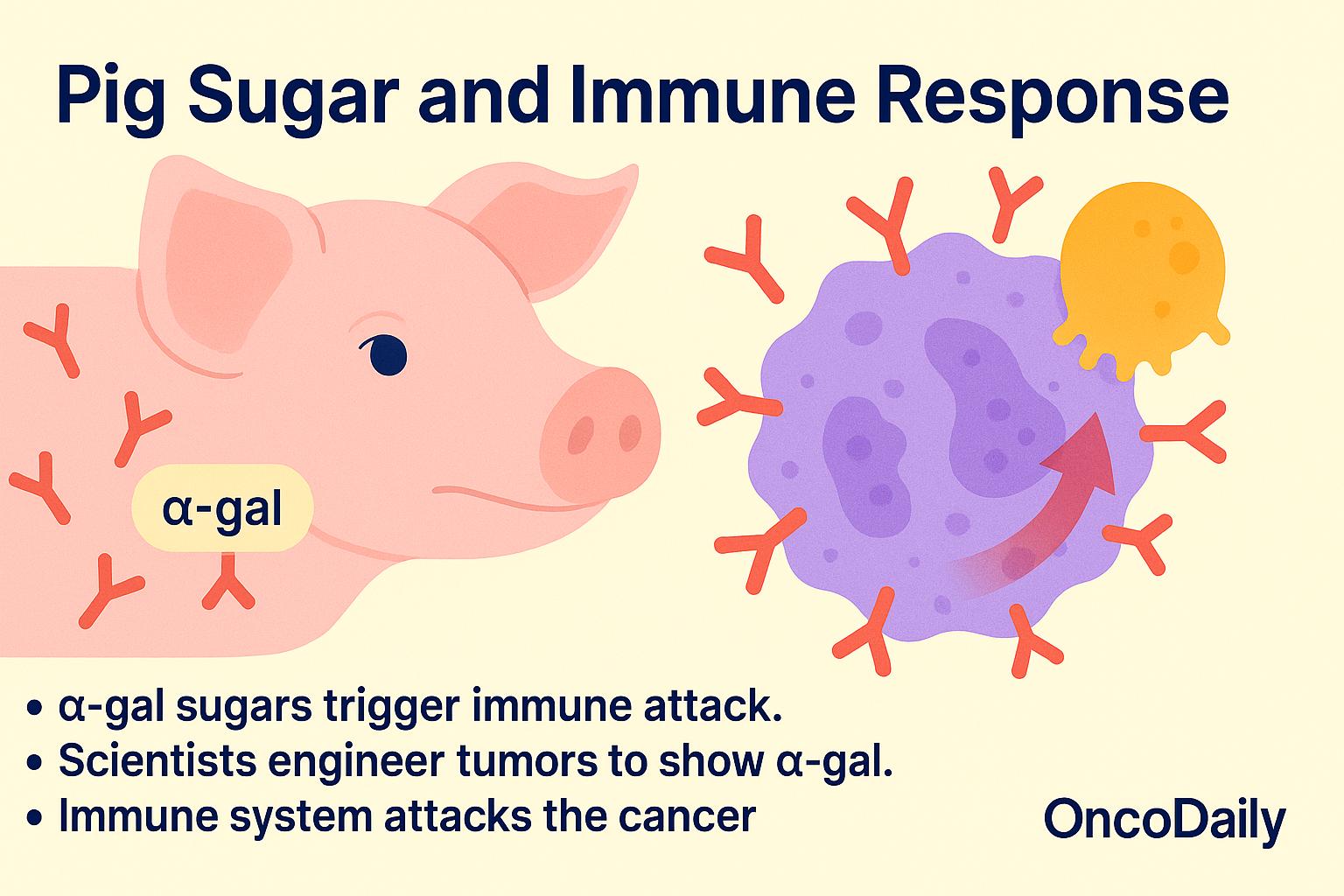 pig sugar cancer therapy