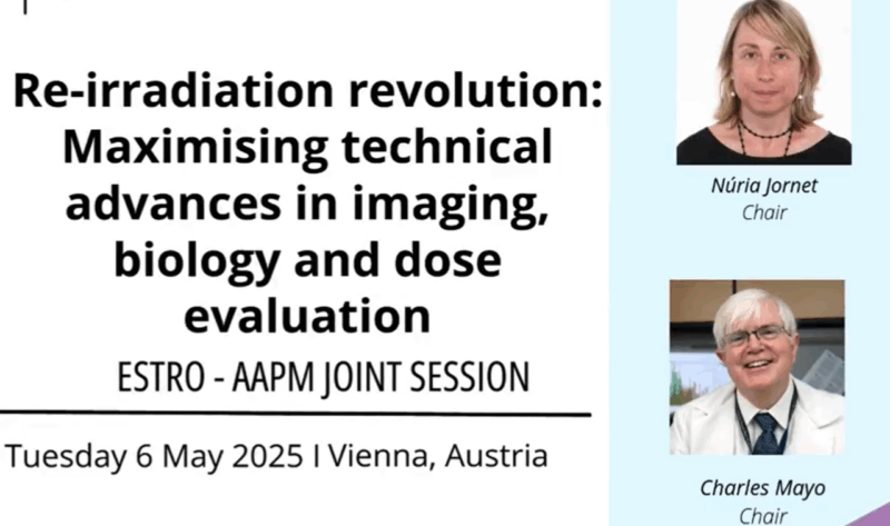 Re-irradiation revolution: Maximising technical advances in imaging, biology and dose evaluation at ESTRO 2025