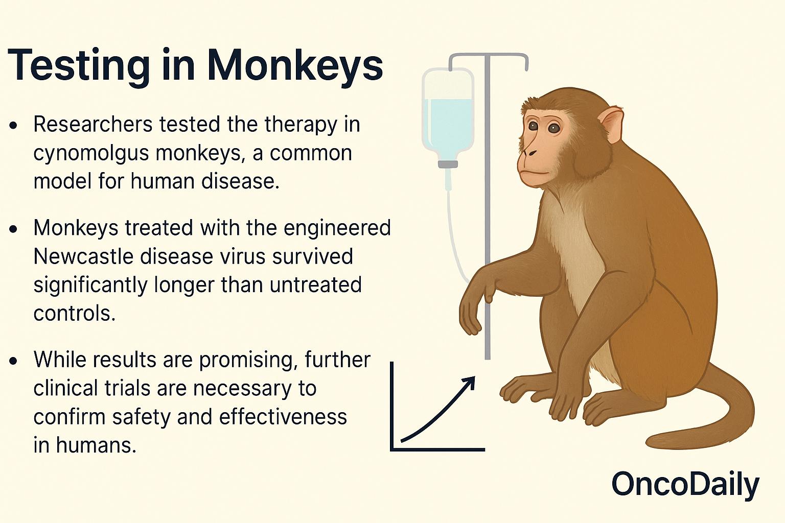 monkey cancer immunotherapy study