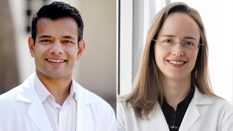 Sumanta Pal congratulates Cristiane Bergerot on Lifetime Clinical Excellence Award from IPOS