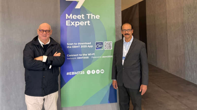 Zainul Aabideen: An amazing experience to attend the 51st EBMT Congress