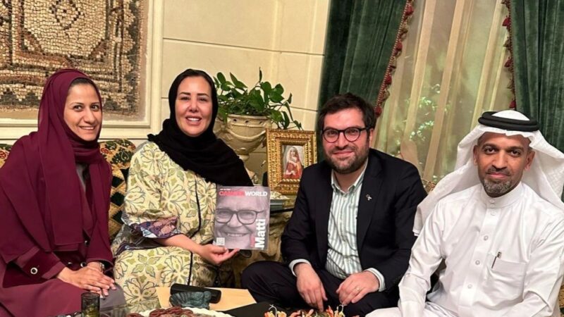 Hiba Al-Tarrah: Honored to meet Her Royal Highness Princess Adila bint Abdullah Al Saud