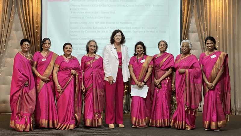 Tracey O’Brien: The Cancer Institute NSW’s partnership with Pink Sari to support people with cancer