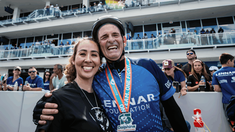 A journey born from hope, love and an unwavering desire to advance cancer research in South Florida – Dolphins Cancer Challenge