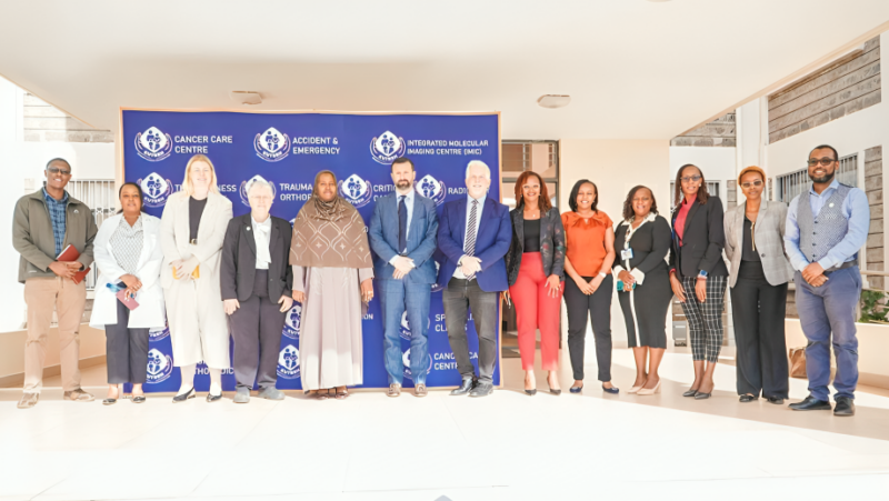 Abeid M. Athman Omar: Glad to be reunited with the AACR President Dr. Patricia LoRusso