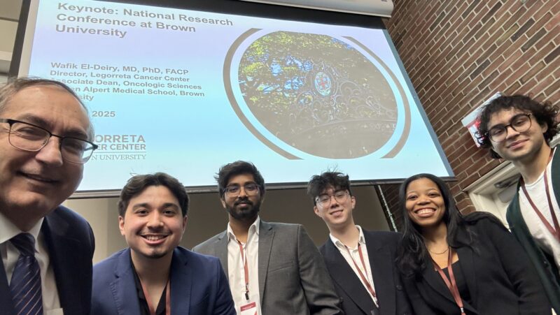 Wafik S. El-Deiry: Honored as invited Keynote Speaker at inaugural National Undergraduate Research Conference at Brown University