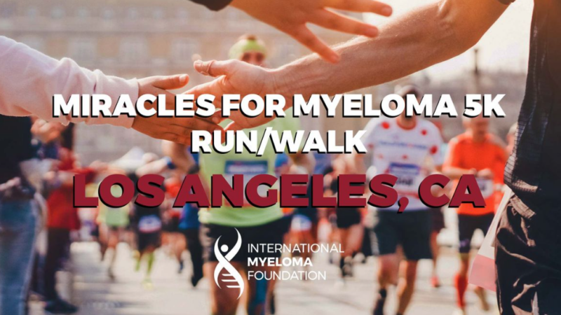 Join the International Myeloma Foundation’s Miracles for Myeloma Virtual/In-Person 5K Run/Walk