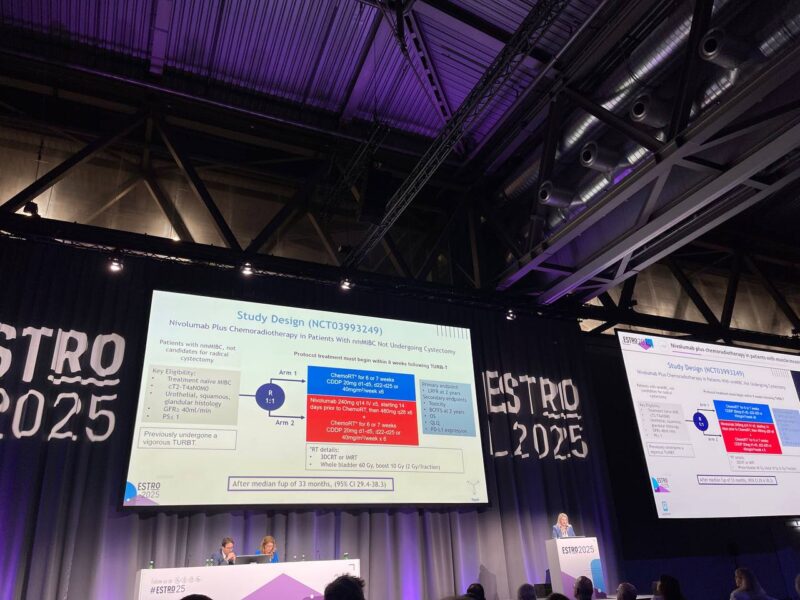 Top clinical trials at ESTRO 2025: Nivolumab plus ChemoRT in Patients with Muscle-Invasive Bladder Cancel. Final Results of a Phase Il Study by the HGUCG
