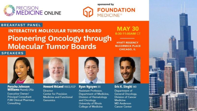 Porscha Johnson: Two More Days Before Our Live Interactive Molecular Tumor Board at ASCO 2025