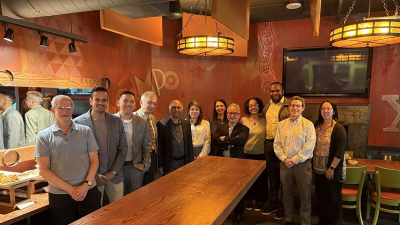 Binay Shah: Wonderful evening with an incredible group of faculty at the Summit on Cancer Health Disparities