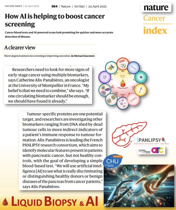 Catherine Alix-Panabières: Liquid Biopsy and the critical role of AI in the Early Detection of Pancreatic Cancer