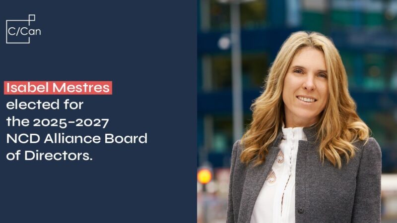 Isabel Mestres Has Been Elected for the 2025–2027 NCD Alliance Board of Directors