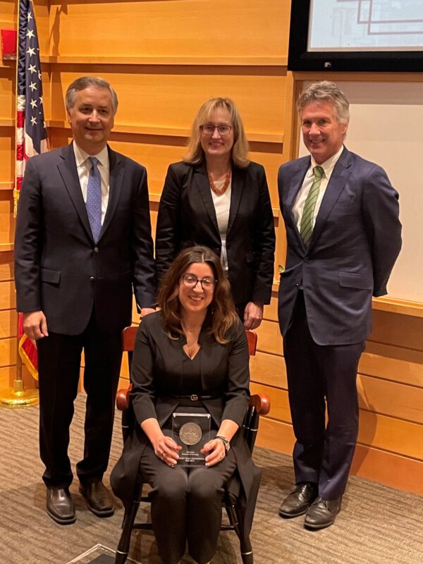 Valsamo (Elsa) Anagnostou: Honored to Receive the Alex Grass Endowed Professorship in Oncology