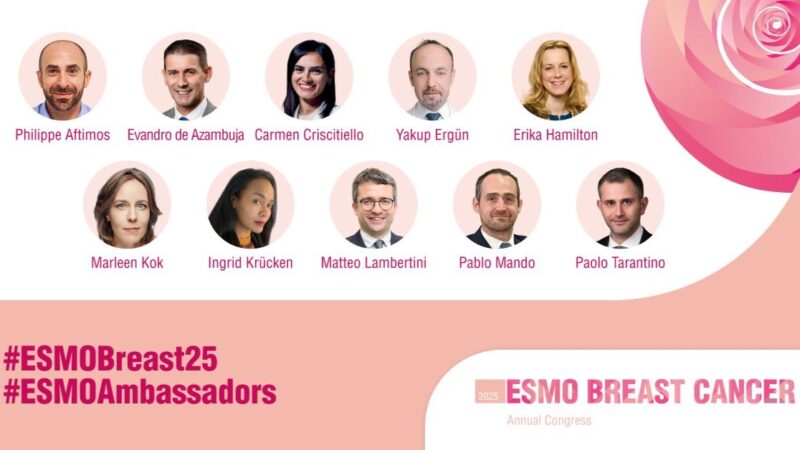Announcing the ESMO Ambassadors for ESMOBreast25