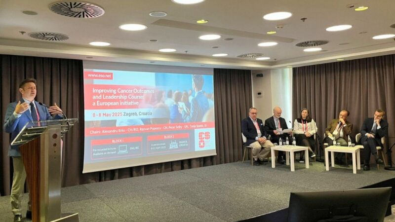 European School of Oncology Concludes Cancer Outcomes and Leadership Course in Croatia