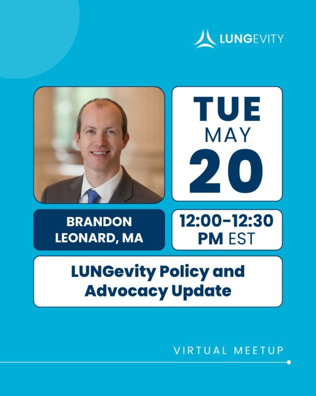 Join LUNGevity Foundation's Virtual Meetup on Lung Cancer Policy Advocacy