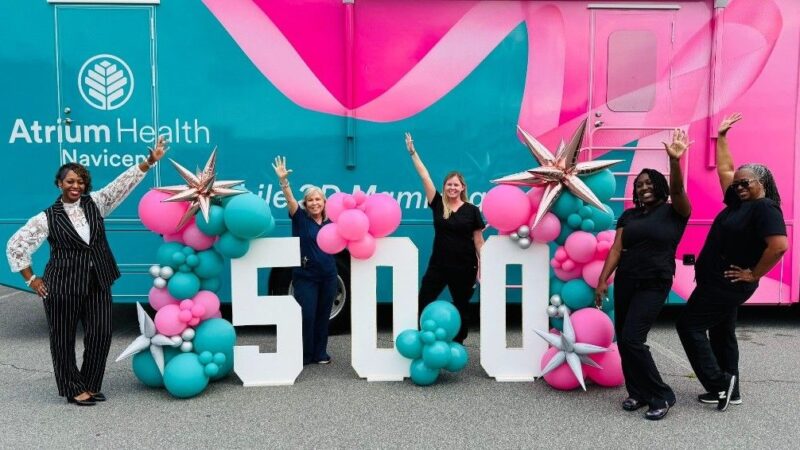 Atrium Health Navicent Mobile Mammography Coach Reaches 500th Patient Milestone