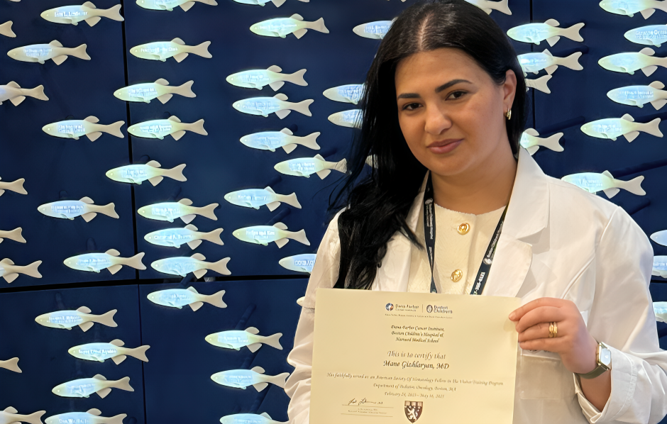 Mane Gizhlaryan: My Last Day of Training at Dana-Farber Cancer Institute and Boston Children’s Hospital