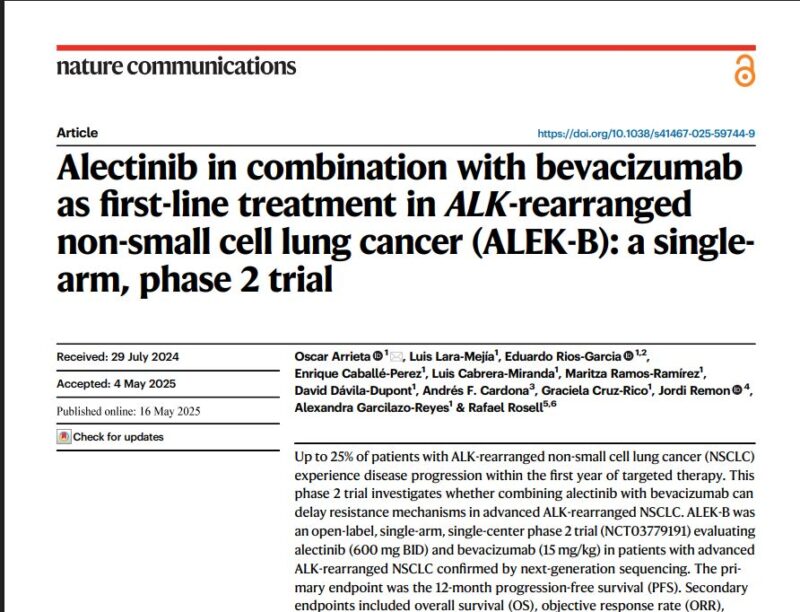New Insights in ALK+