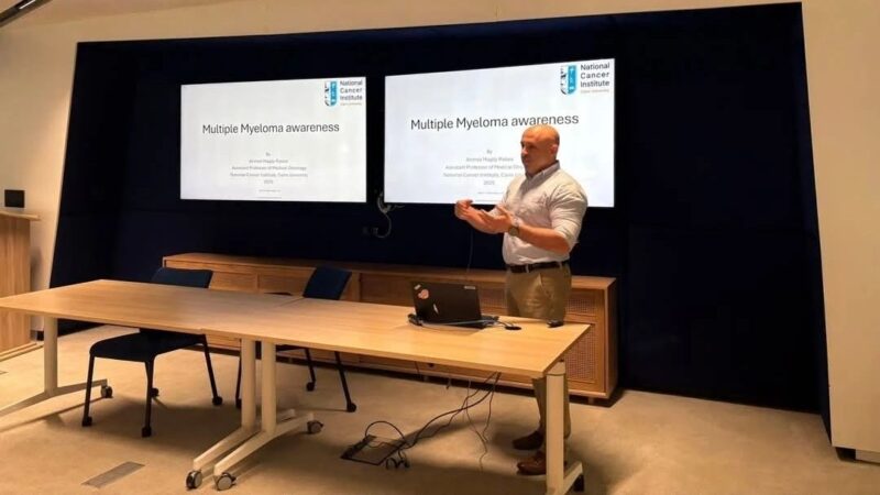 Ahmed Magdy Rabea: Pleased to Give a Multiple Myeloma Awareness Session to the Pfizer Egypt Team