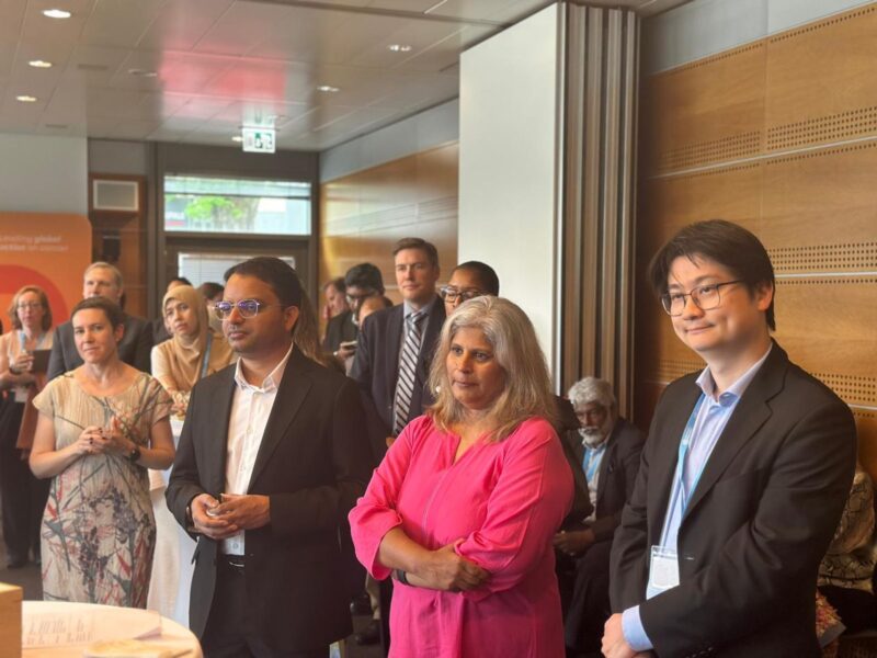 UICC Hosts Lung Cancer Collaboration Delegates at WHA78