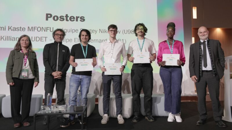 Killian Maudet: Honored to receive the Young Researcher Award During the Research Days at Gustave Roussy