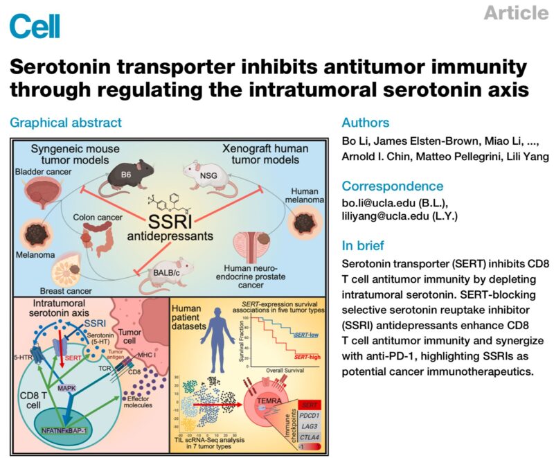 John Gordon: SERT as a Novel Target in Cancer Immunotherapy via SSRIs