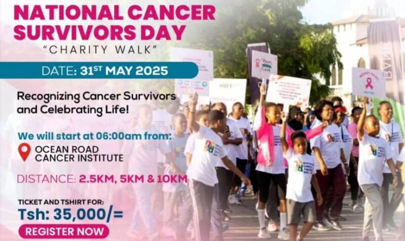 Polikalipo Kagina: Join the National Cancer Survivors Day Charity Walk on May 31st, 2025