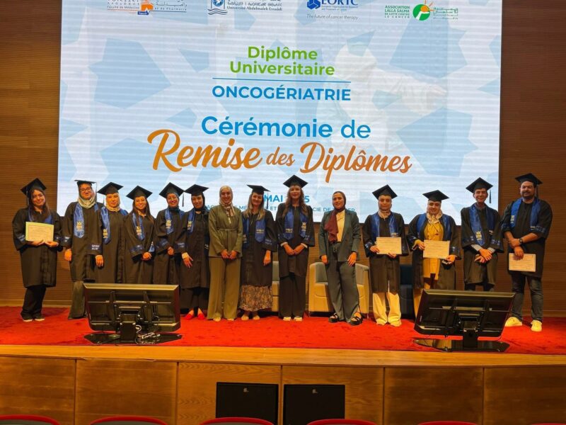 Karima Oualla Celebrates First Geriatric Oncology Diploma Program in Morocco