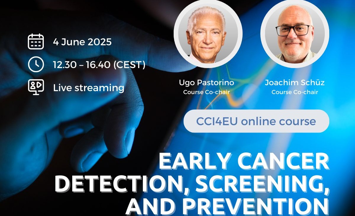 Join ESO and OECI for the Online Course on Early Cancer Detection, Screening, and Prevention