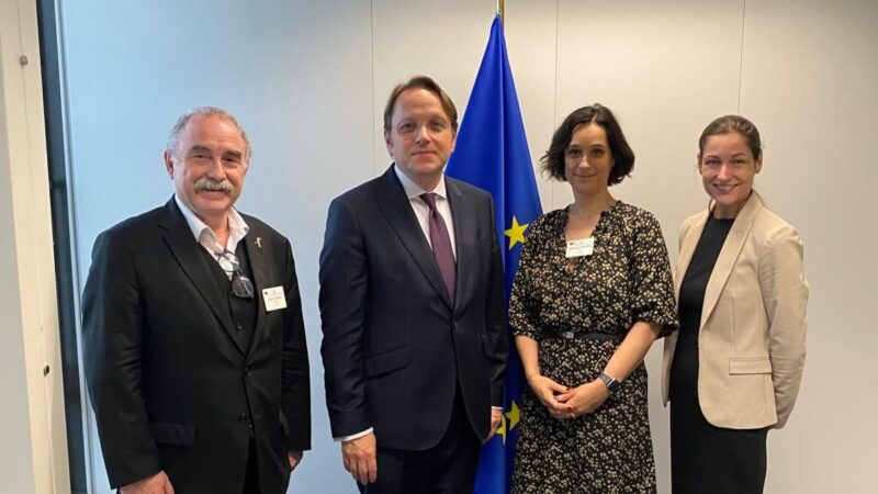 SIOP Europe Delegation Met Health Commissioner Oliver Várhelyi to Discuss Childhood Cancer Needs in Europe