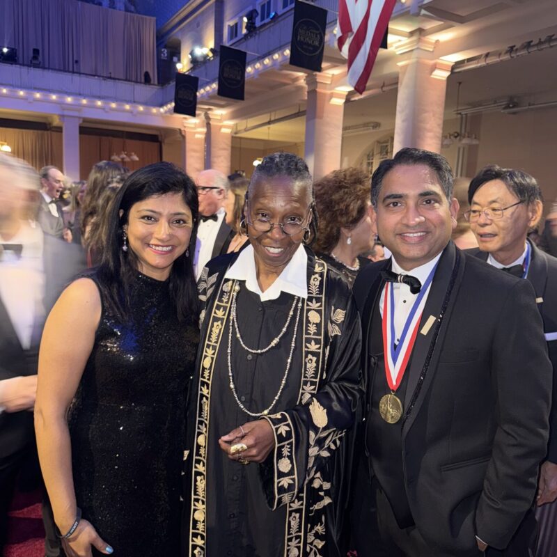 Manmeet Ahluwalia: Honored to Receive the Ellis Island Medal of Honor for Contributions to American Society