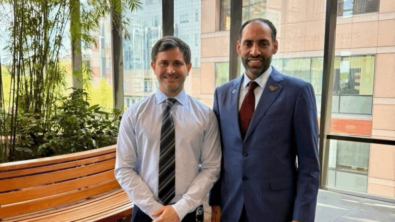 Paolo Tarantino: Pleased to Welcome Prof. Al-Shamsi to Dana-Farber Cancer Institute
