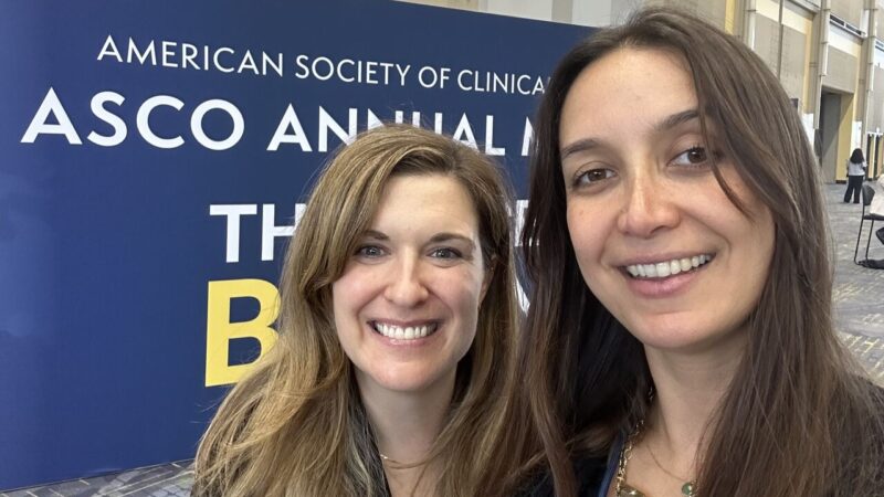 Mariana Arnaut: First day at ASCO 2025 with Caroline Knudsen