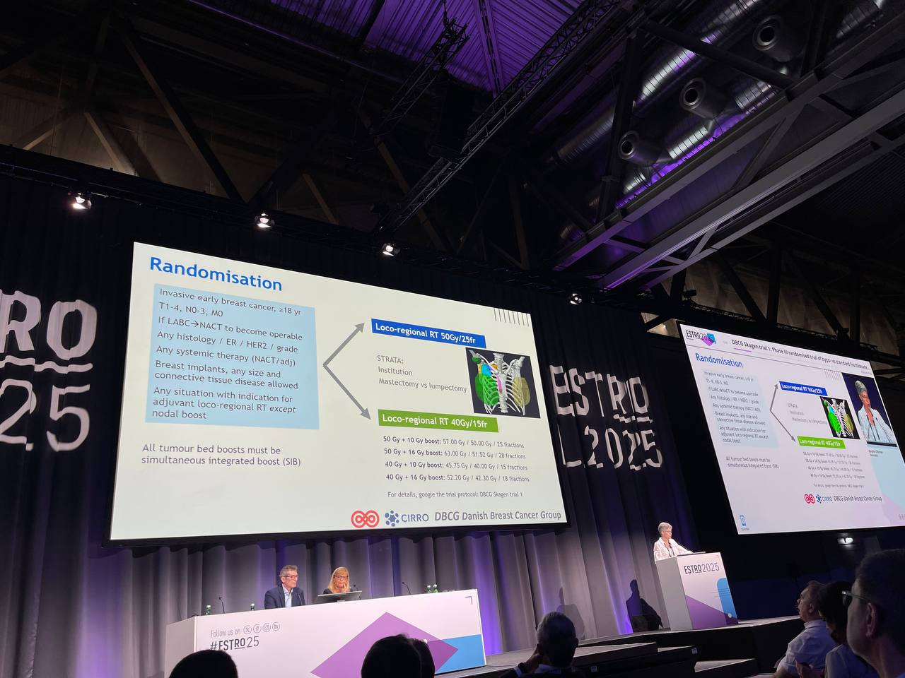 SKAGEN trial 1 at ESTRO 2025