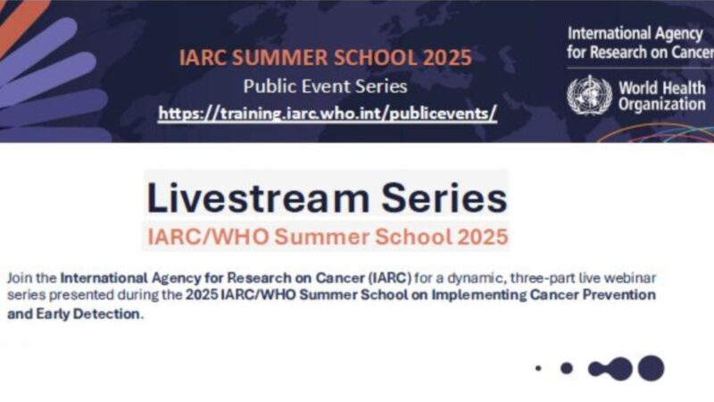 Global and Regional Lessons of Tobacco Control: 2025 IARC Summer School – IARC
