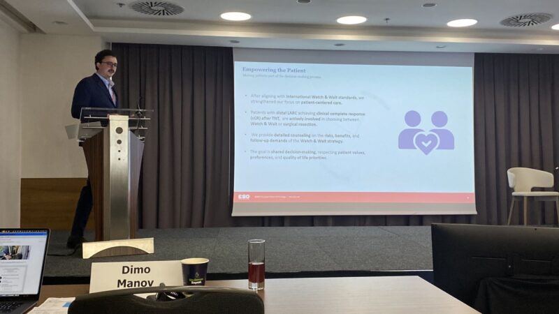 Amil Družić: Proud to Represent the Oncology Clinic of the Clinical Center University of Sarajevo at the ESO Improving Cancer Outcomes and Leadership Course