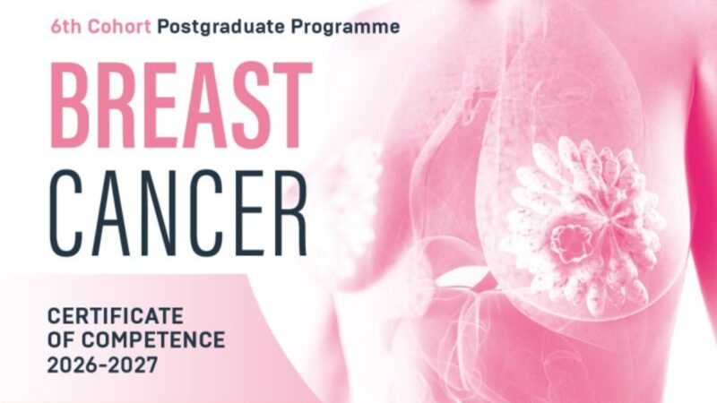 Apply Now for 2026 Certificate in Breast Cancer Competence – European School of Oncology