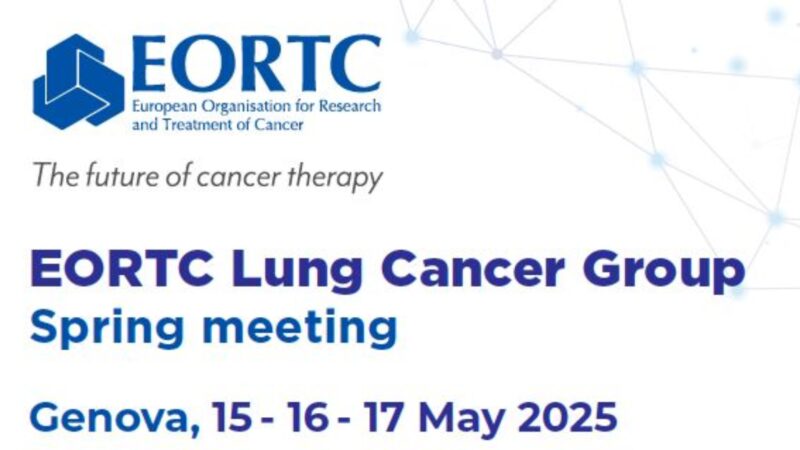 Marco Tagliamento: Proud to host the EORTC Lung Cancer Group Meeting in Genoa
