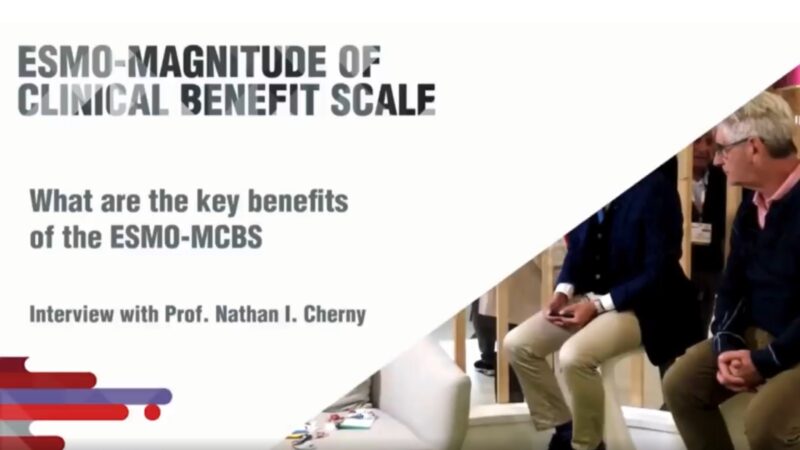 What are the key benefits of the ESMO-MCBS – ESMO