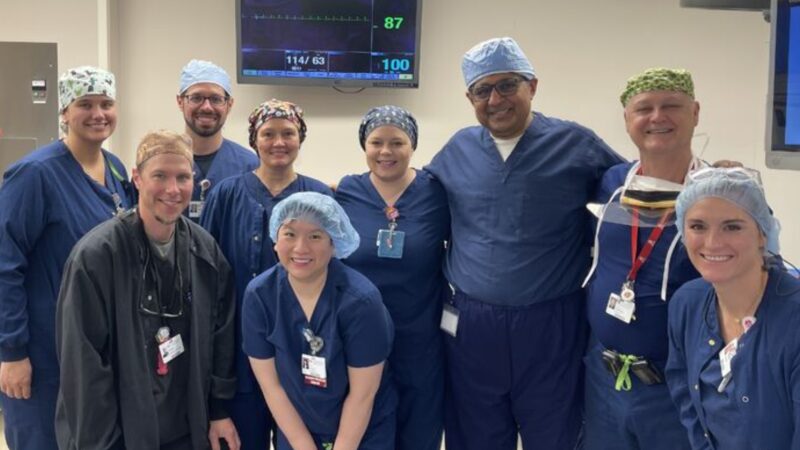 Rohit Sharma: I’m proud to announce that we’ve successfully performed the first PIPAC procedure in Wisconsin