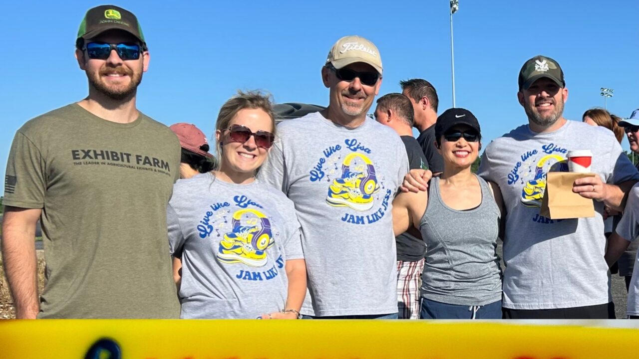 Cathy Eng: Two of my earlyonset Colorectal Cancer patients were honored at this annual run in Owensboro