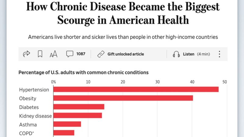 Graham Walker: Our Health Crisis Isn’t Personal – It’s Systemic